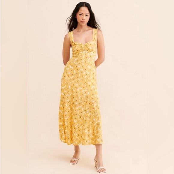 Free People Dresses & Skirts - Free People Rosalie Midi Dress Sizes S New With Tags